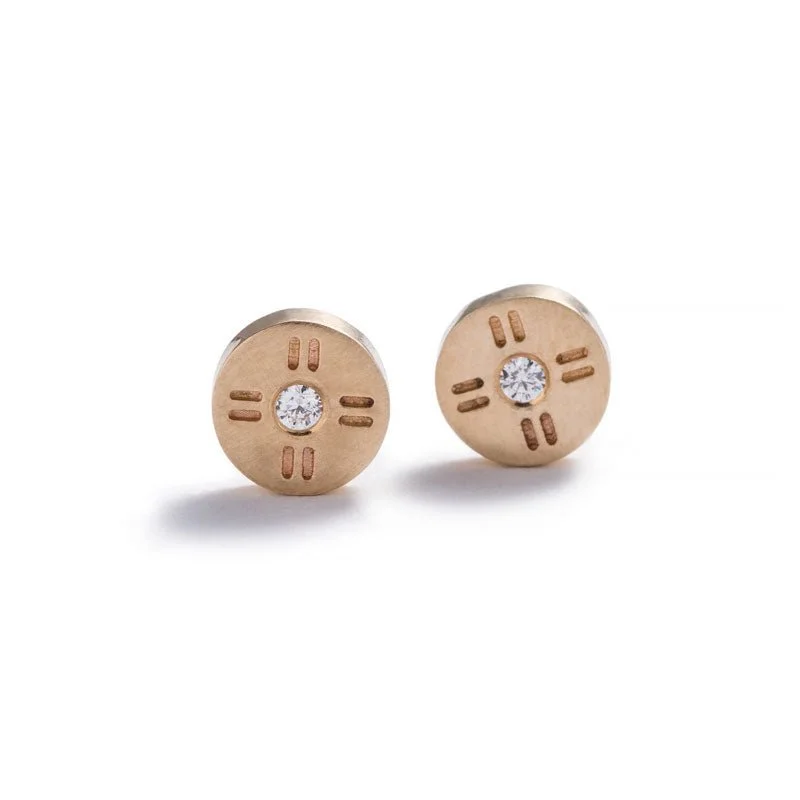 Women’s stud earrings-Mollis stud earrings