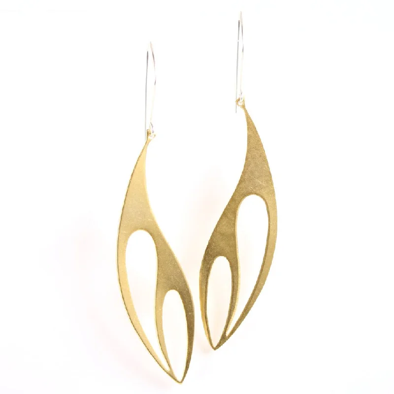 Women’s heart diamond earrings-Kacie Drop earrings