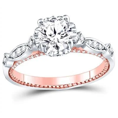 Women’s ring sets-1 1/3 CTW-DIA 1CT-CRD BRIDAL RING CERTIFIED