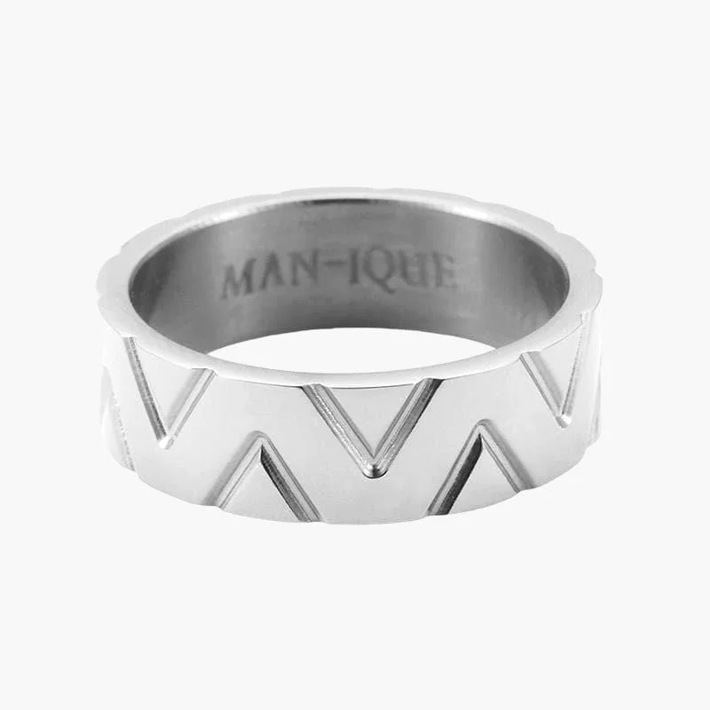 Women’s fine rings-Tri Ring - Silver