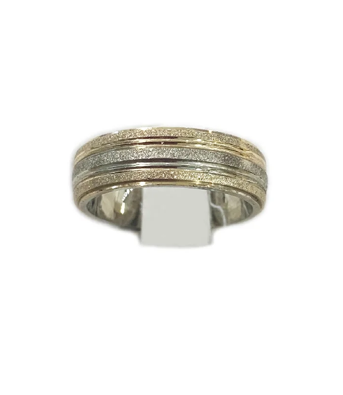 Women’s adjustable gemstone rings-14K Gold Mens Ring