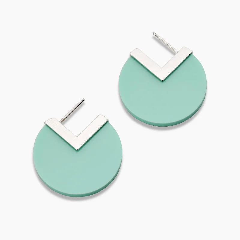 Women’s statement earrings-Lysa hoop earrings