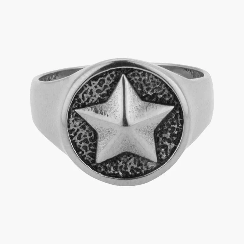 Women’s diamond rings-Star Dust Ring - Silver