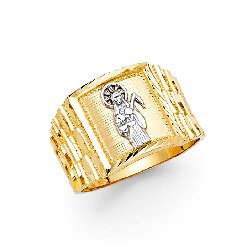 Women’s emerald cut rings-14K MENS RING