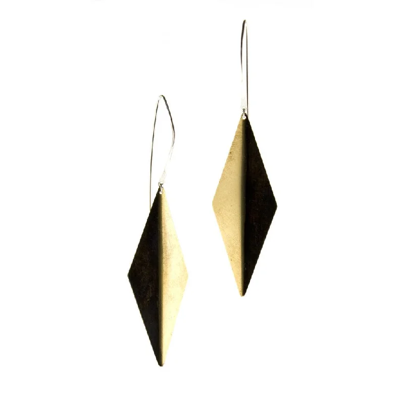 Women’s gold earrings-Sly Night earrings