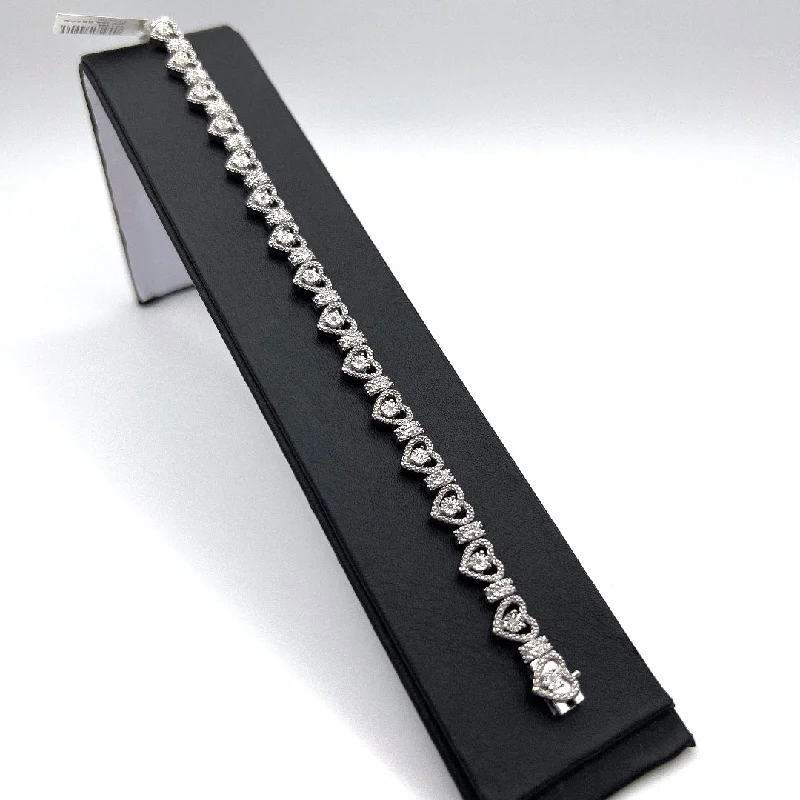 Women’s sparkling bracelets-925 DIAMOND BRACELET