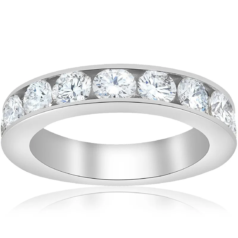 Women’s diamond engagement rings with unique designs-1 1/2ct Diamond White Gold Wedding Ring