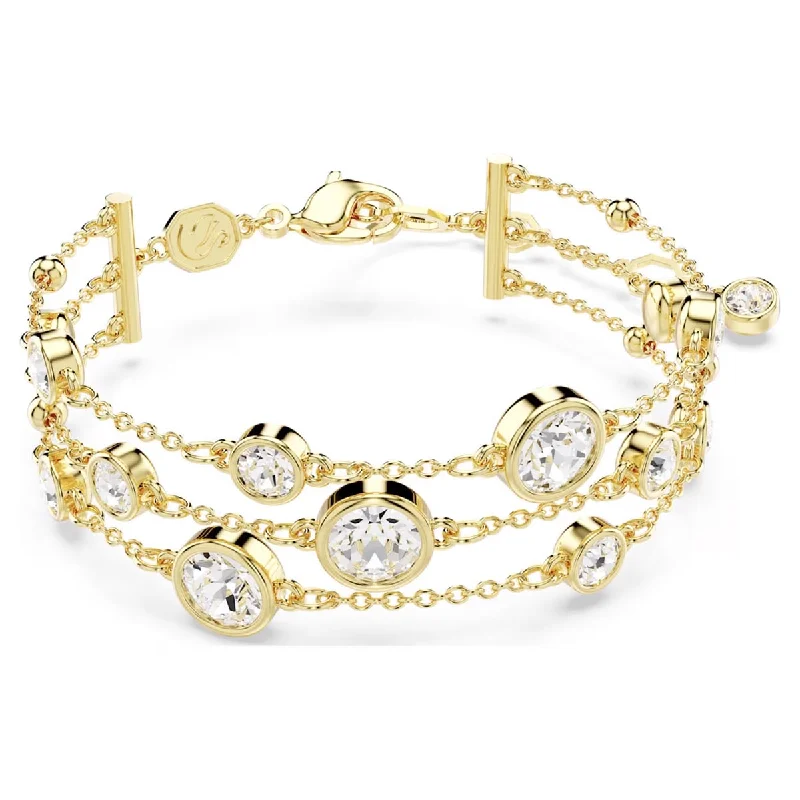 Women’s vintage-inspired bracelets-Swarovski Imber Three Strand Bracelet