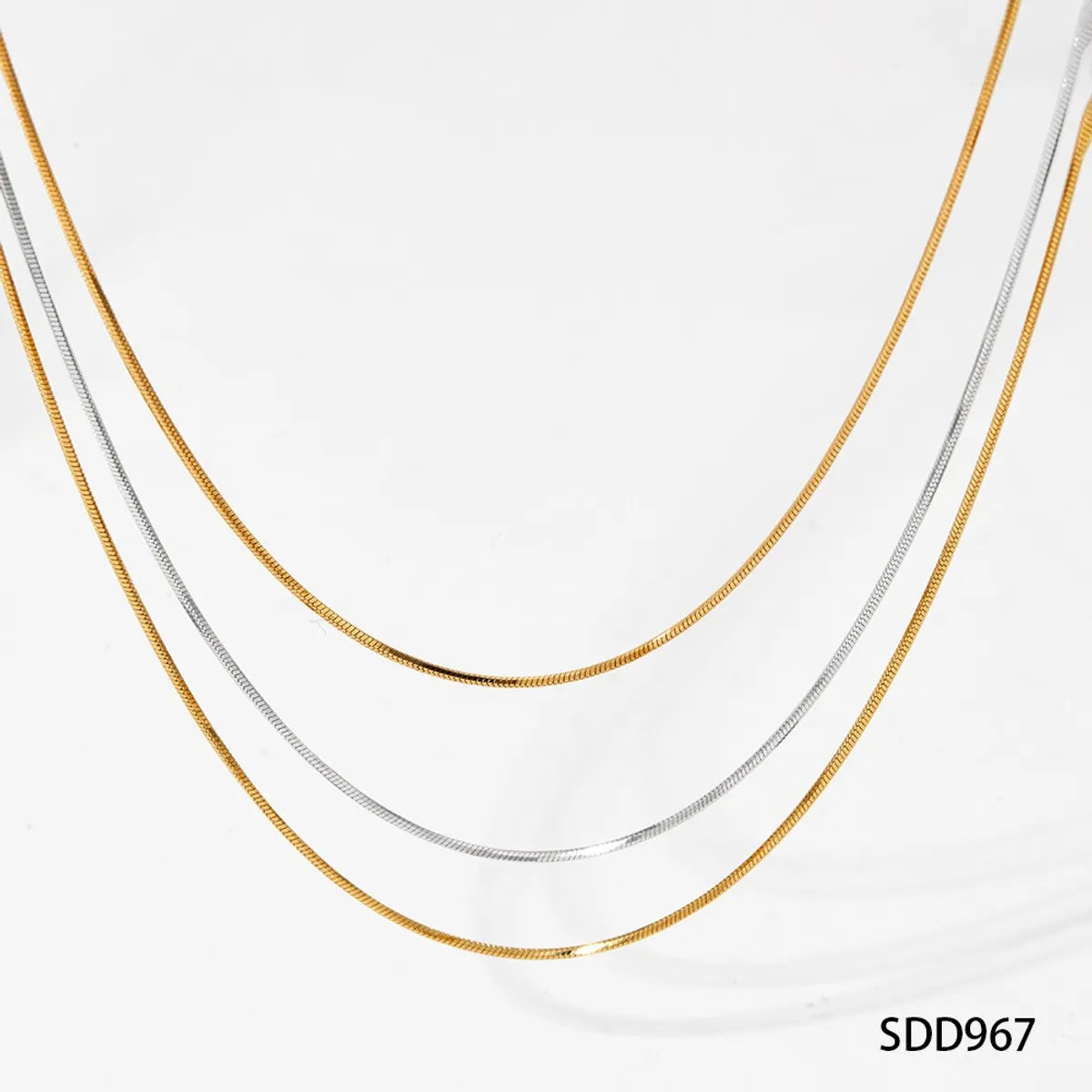 Three-Layer Gold Silver Sdd967