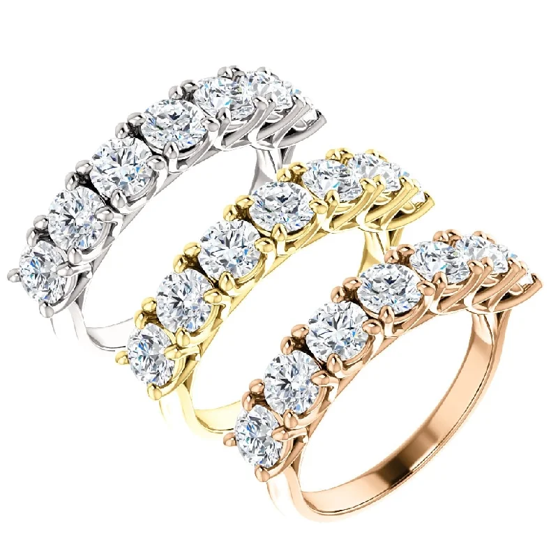 Women’s colored gemstone engagement rings-1 1/2ct Diamond Wedding Ring Vintage Womens Antique White Yellow Rose Gold