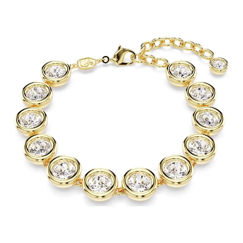 Women’s adjustable bangles-Swarovski Imber Bezel Bracelet